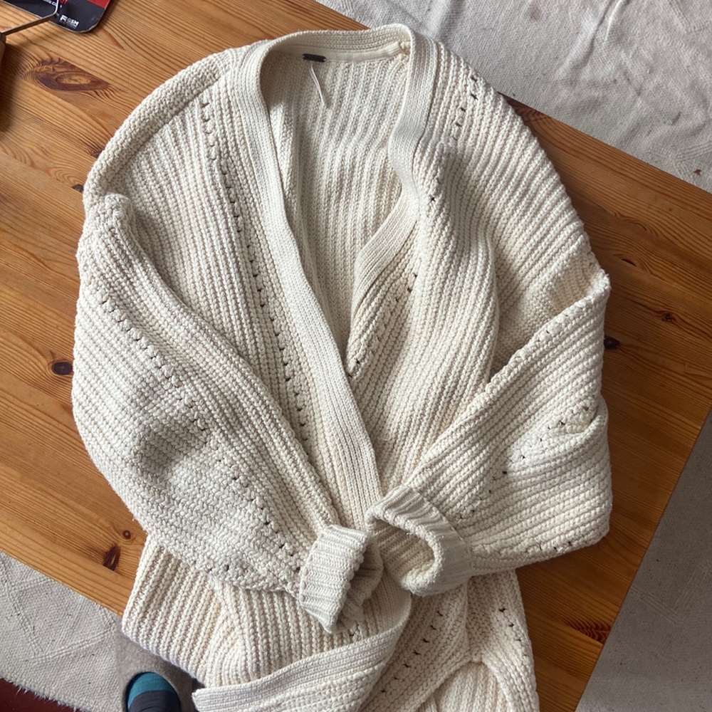 Free people knitted cardigan